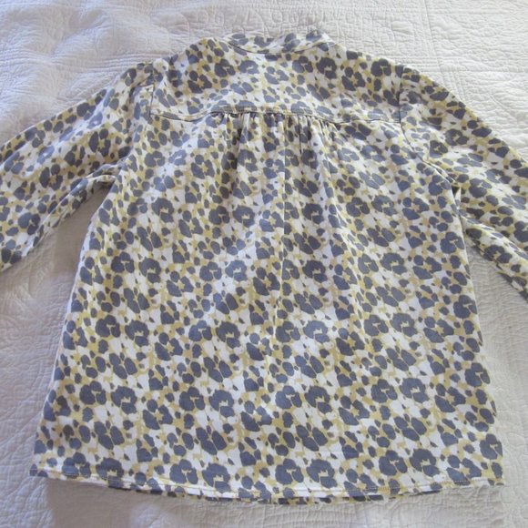 CAbi Shirt M Providence Button Shirt Jacket Leopard #5854 - Picture 6 of 8